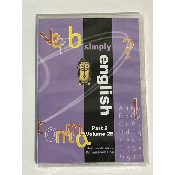 Simply Eng. Part 2 Vol. 2B DVD Simply Maths Study Program Brand New/Sealed 2006 - Picture 1 of 4